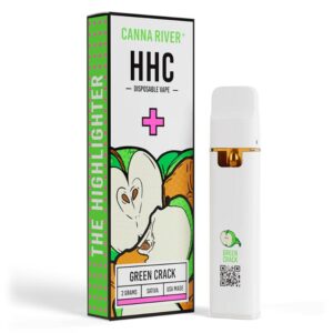 CANNA RIVER GREEN CRACK HHC VAPE PEN DISPOSABLE