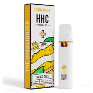 CANNA RIVER HHC DISPOSABLE HIGHLIGHTER MANGO CAKE