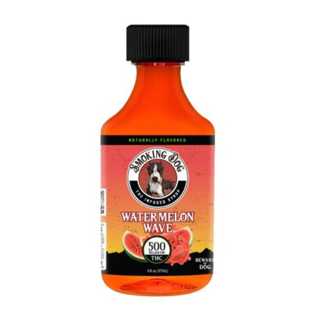 SMOKING DOG DELTA 9 THC INFUSED SYRUP WATERMELON WAVE