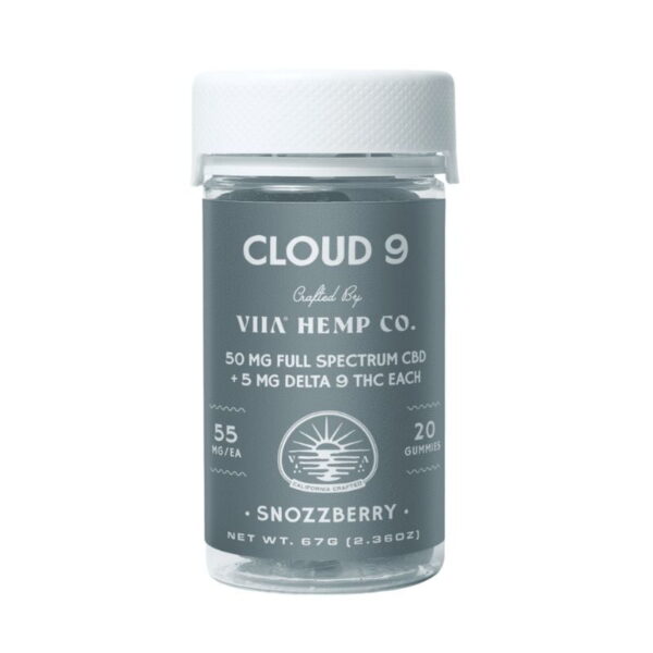 CLOUD 9 SNOZZBERRY DELTA 9 THC GUMMY