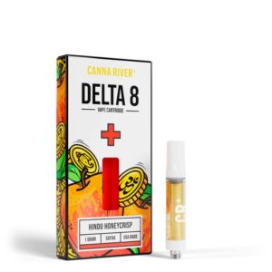 CANNA RIVER HINDU HONEYCRISP DELTA 8 THC VAPE PEN CARTRIDGE 510 THREAD