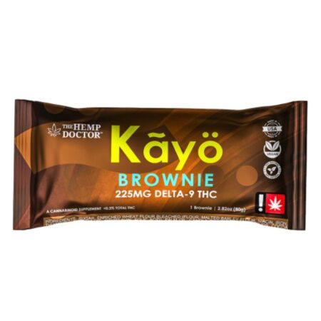 KAYO ORIGINAL DELTA 9 THC INFUSED BROWNIE 225MG