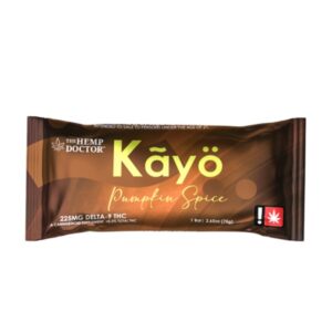 KAYO PUMPKIN SPICE DELTA 9 THC INFUSED BROWNIE 225MG