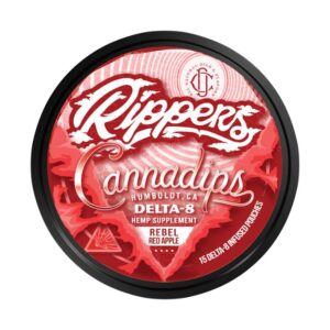 CANNADIPS RIPPERS DELTA 8 THC REBEL RED APPLE