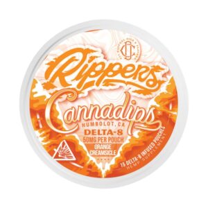 CANNADIPS RIPPERS DELTA 8 THCA ORANGE CREAMSICLE