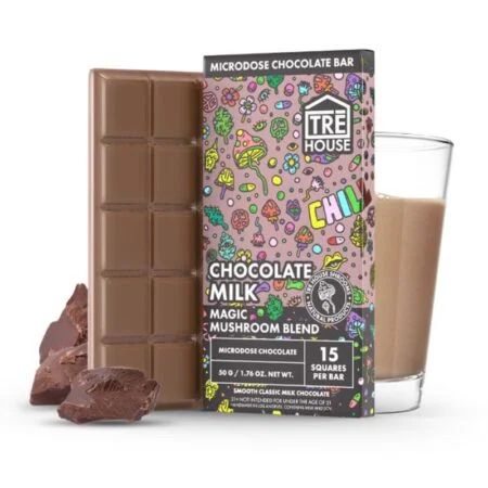 MAGIC MUSHROOM CHOCOLATE BAR TRE HOUSE - CHOCOLATE MILK