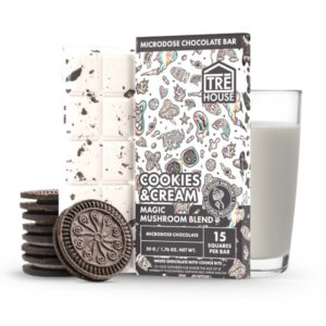 MAGIC MUSHROOM CHOCOLATE BAR TRE HOUSE - COOKIES & CREAM