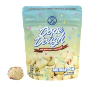 BAKED BAGS DELTA 9 THC COOKIE DOUGH BITES BIRTHDAY CAKE