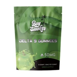 BAY SMOKES DELTA 9 THC GUMMIES 10 MG GREEN APPLE