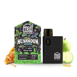 MAGIC MUSHROOM DISPOSABLE VAPE PEN TRE HOUSE - APPLE TART