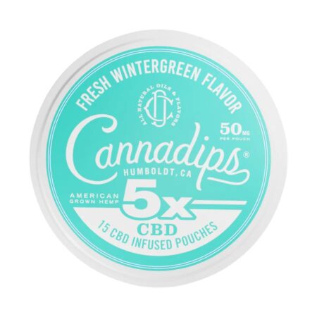 FRESH WINTERGREEN CANNADIPS 5x CBD 50MG