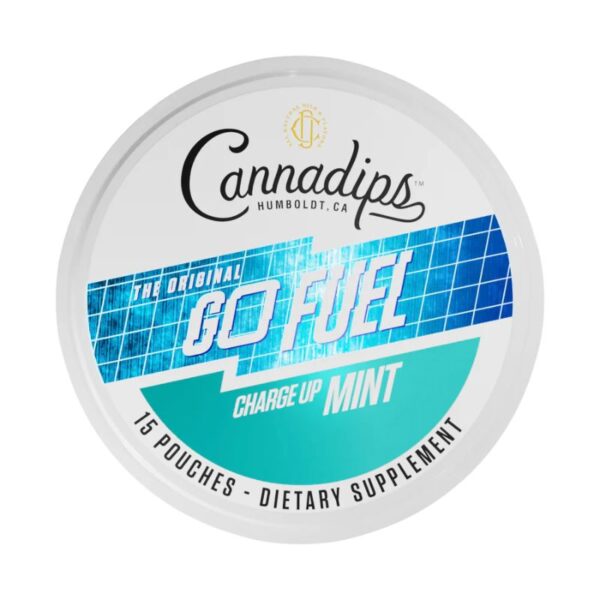 MINT CANNADIPS CHARGE UP GO FUEL CBG CAFFEINE