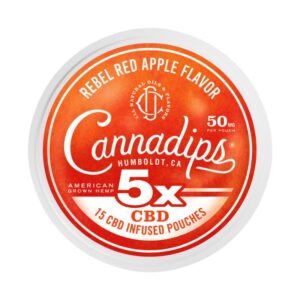 REBEL RED APPLE CANNADIPS 5x CBD 50MG