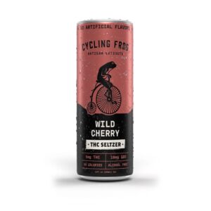 WILD CHERRY - CYCLING FROG THC SELTZER 5MG THC 2 TO 1 CBD TO THC