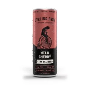 WILD CHERRY - CYCLING FROG THC SELTZER 5MG THC 2 TO 1 CBD TO THC