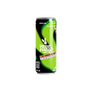 LEMON LIME - REBEL RABBIT HIGH THC SELTZER 10MG THC