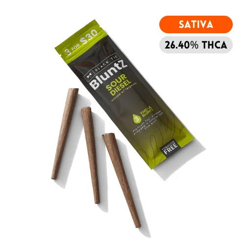 BLACK TIE SOUR DIESEL THCA BLUNTZ 1G (500 x 500 px) (1)