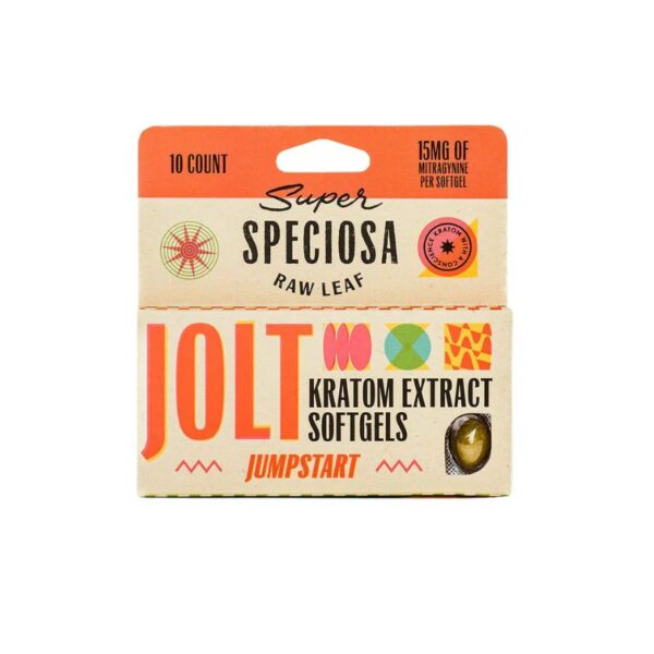 Super Speciosa Jolt Kratom Soft Gels