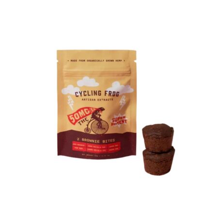 Cycling Frog THC Brownie Bites